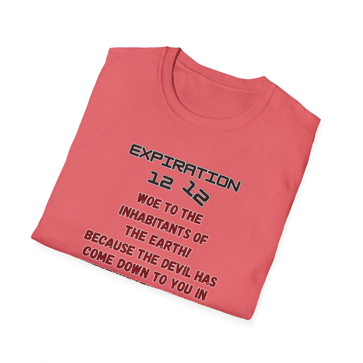 Christian Bible Verse T-Shirt — “Blessed is He Who Waits” Daniel 12:12 / Revelation 12:12