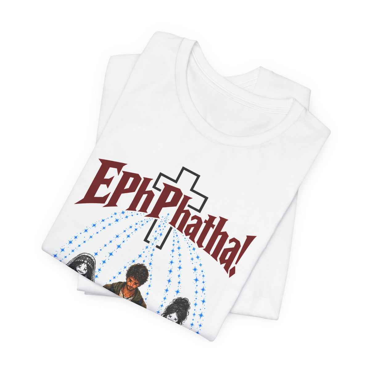 Christian Graphic Tee — "Ephphatha! Be Opened!" Isaiah 19:18 Bible Verse