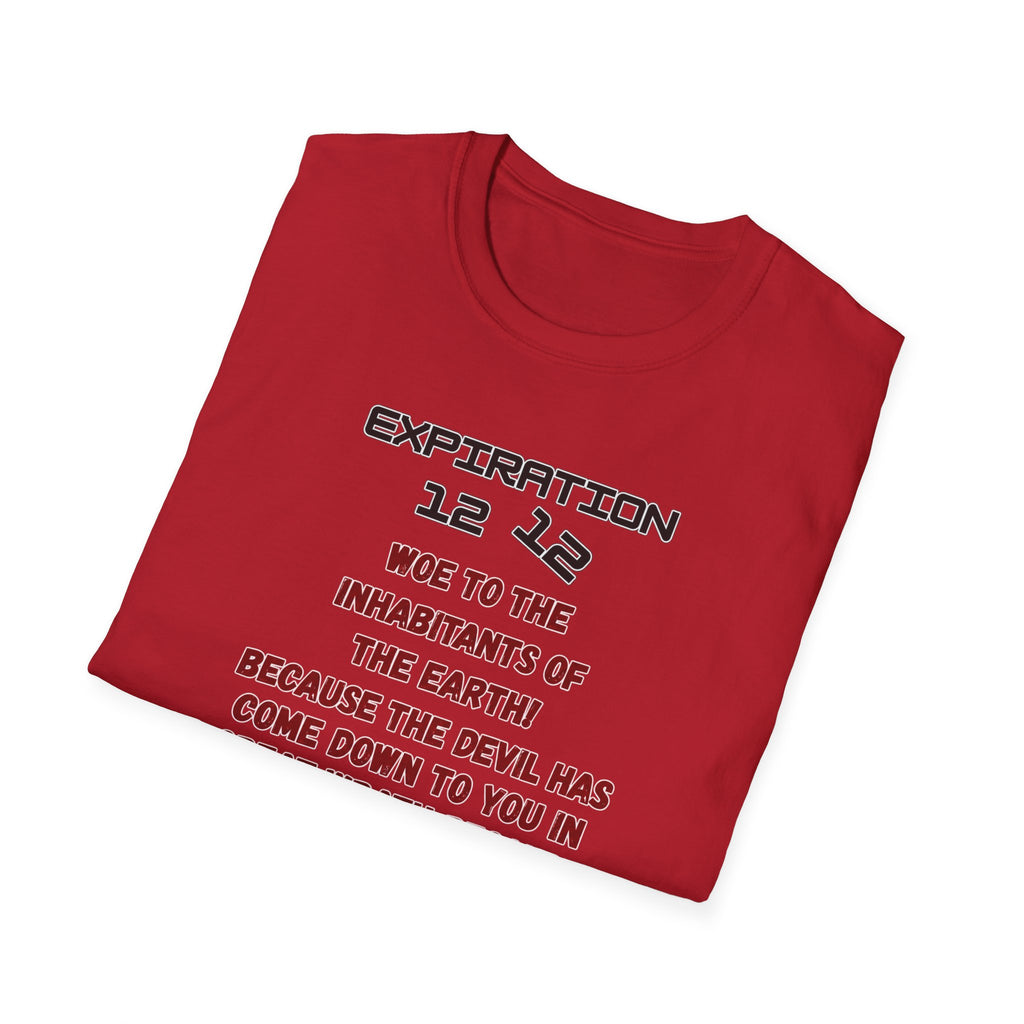 Christian Bible Verse T-Shirt — “Blessed is He Who Waits” Daniel 12:12 / Revelation 12:12
