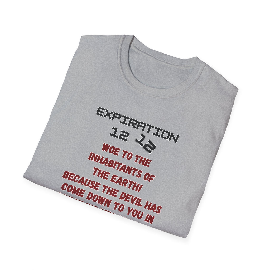 Christian Bible Verse T-Shirt — “Blessed is He Who Waits” Daniel 12:12 / Revelation 12:12