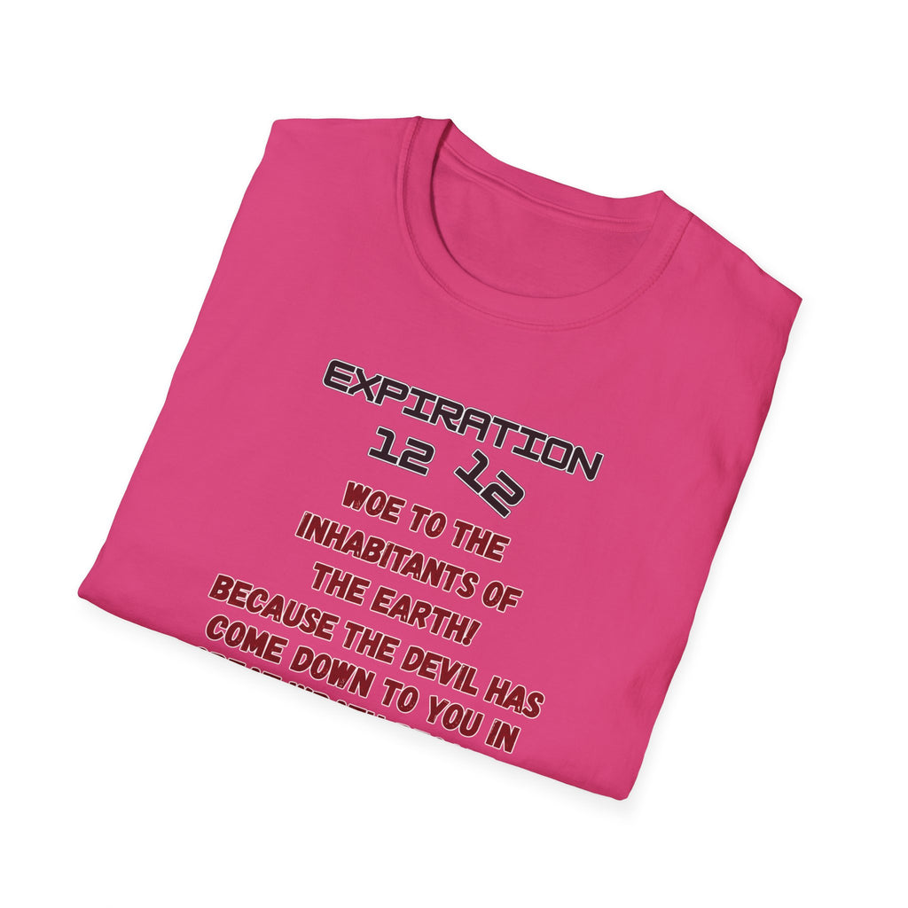 Christian Bible Verse T-Shirt — “Blessed is He Who Waits” Daniel 12:12 / Revelation 12:12