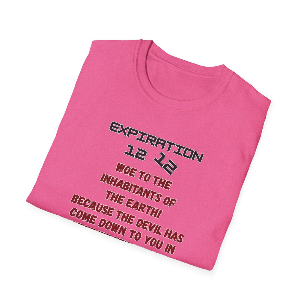 Christian Bible Verse T-Shirt — “Blessed is He Who Waits” Daniel 12:12 / Revelation 12:12