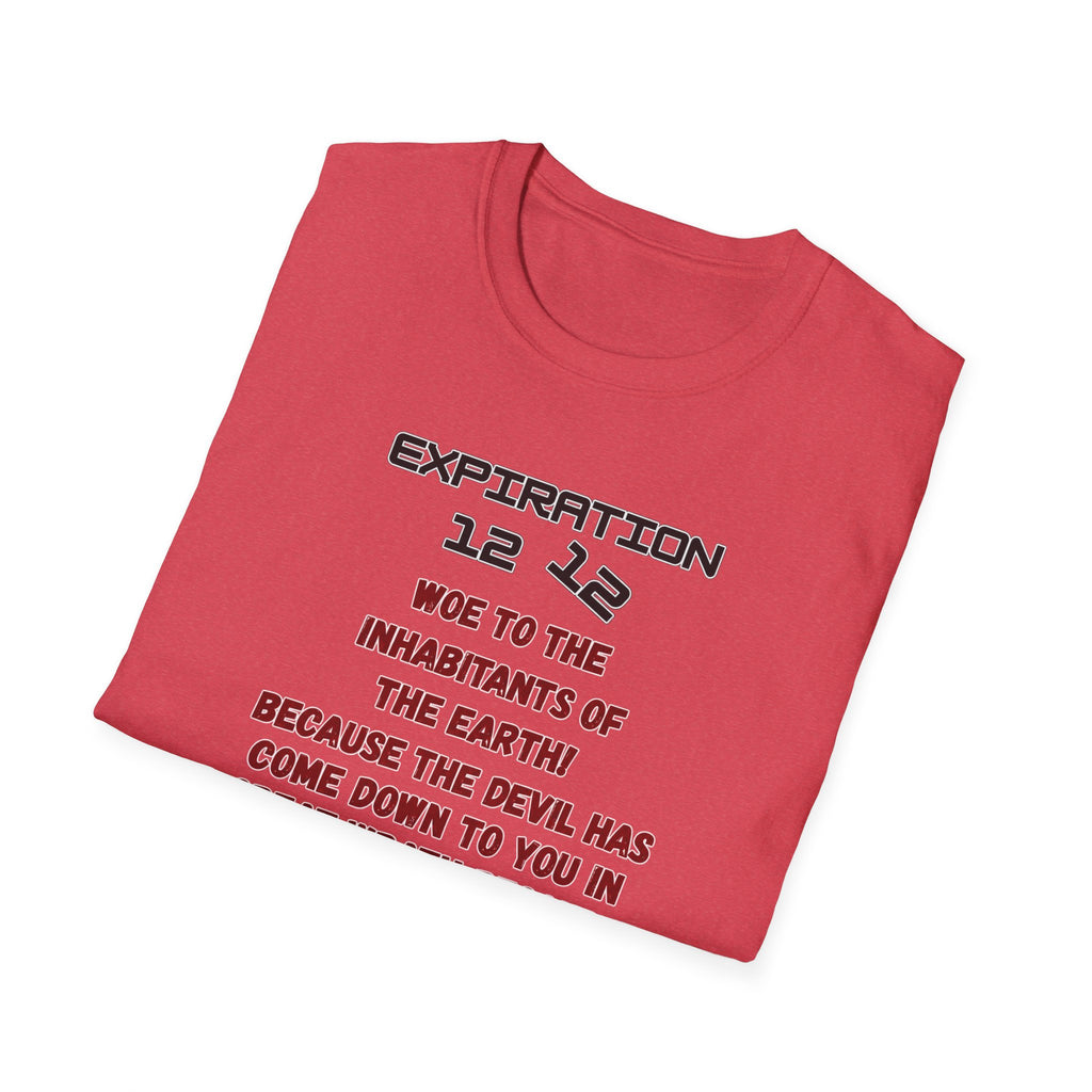 Christian Bible Verse T-Shirt — “Blessed is He Who Waits” Daniel 12:12 / Revelation 12:12