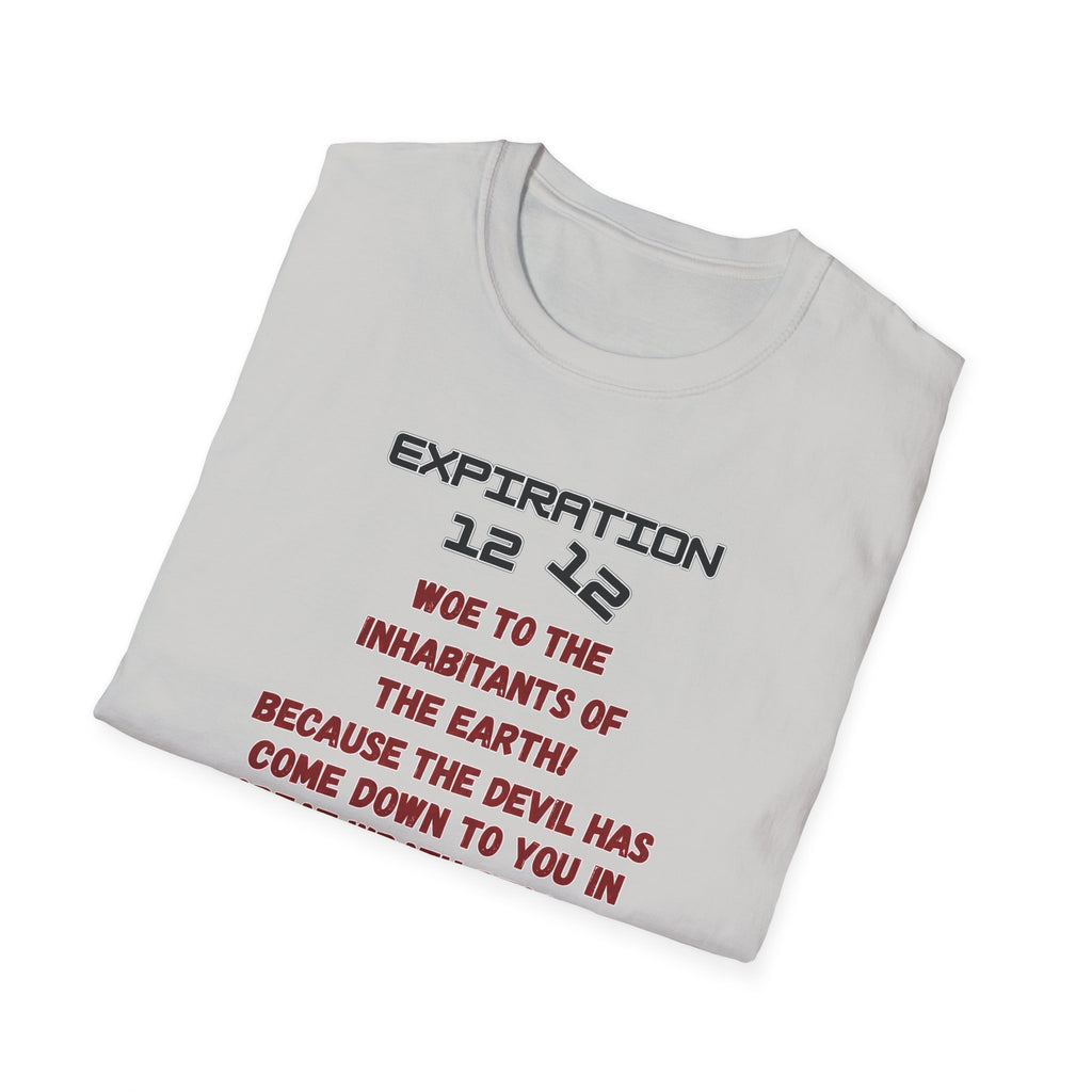 Christian Bible Verse T-Shirt — “Blessed is He Who Waits” Daniel 12:12 / Revelation 12:12